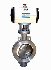 D973H、D973Y三偏心對(duì)夾硬密封電動(dòng)蝶閥